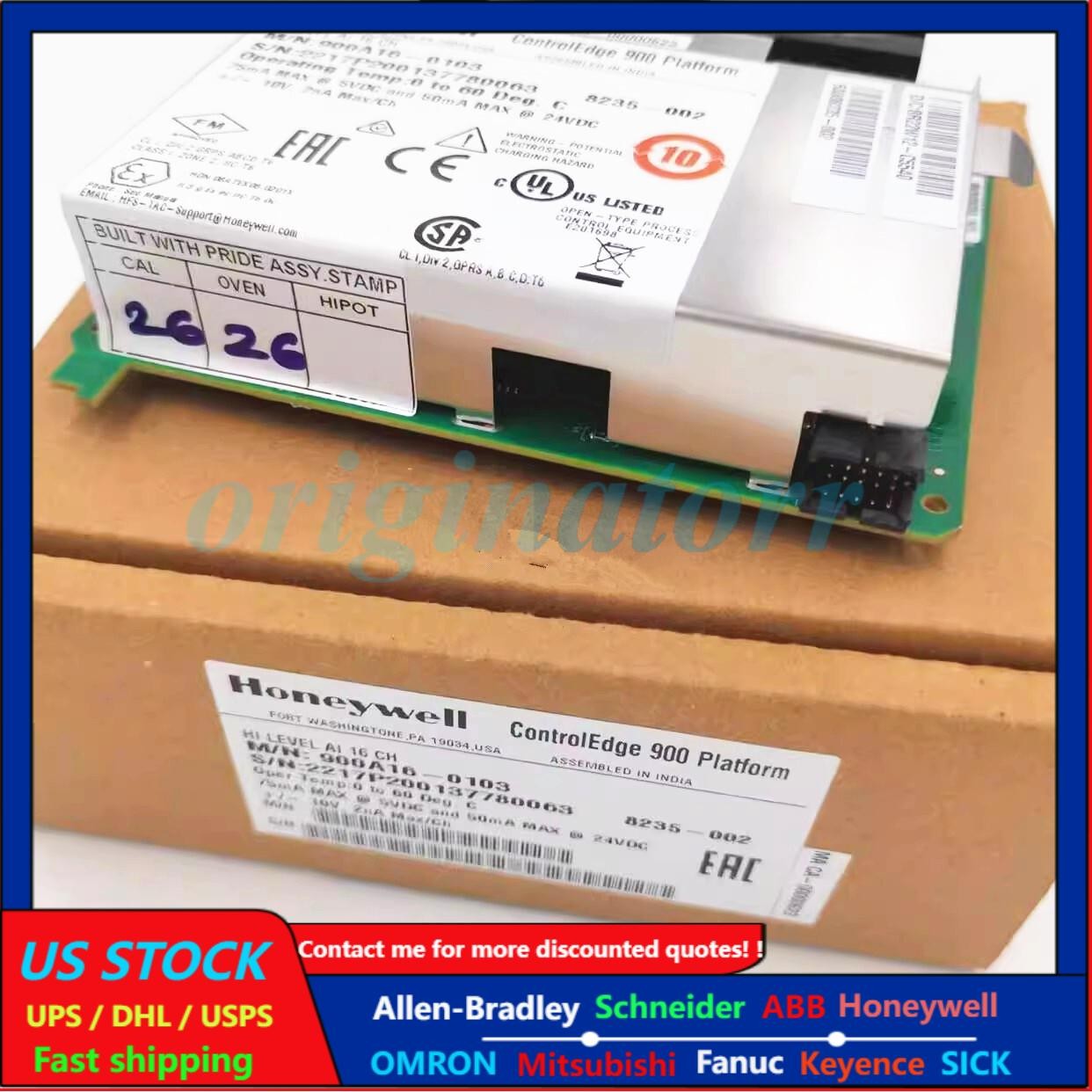 1pcs Honeywell ControlEdge HC900 Platform AI 16-channel M/N:900A16-0103 Module