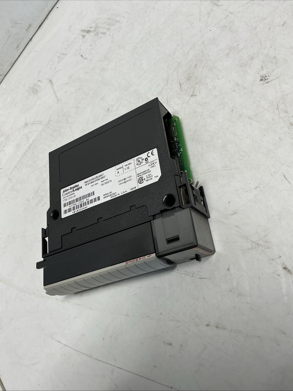 Allen-Bradley 1756-IF6I/A Analog Isolated input Module. Z-244