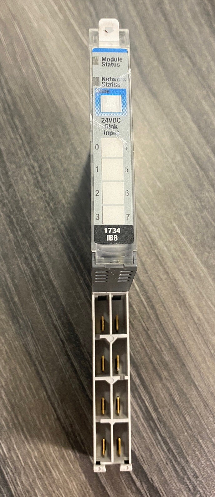 Allen Bradley 1734-IB8 Ser D 8-Point Digital Input Module w/ 1734-MB Base – USA