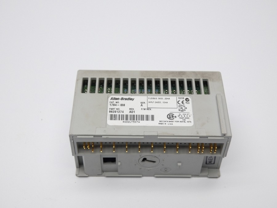 INDUSTRIAL SPARE PART 1794-IB8 SER. A REV. A01 24VDC NSNP