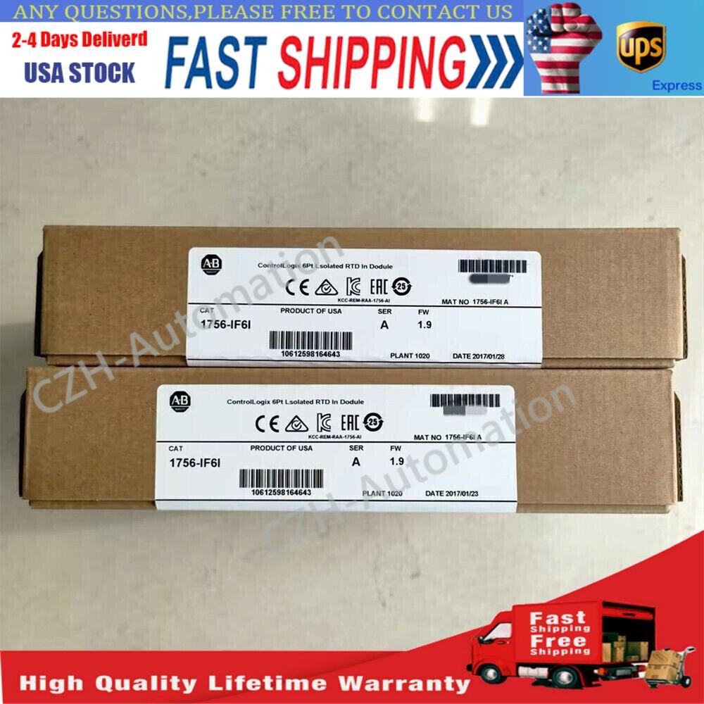 nEW IN BOX Allen-Bradley 1756-IF6I ControlLogix 6 Point Isolated A/IModule