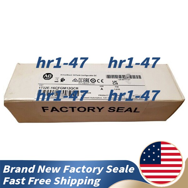 EtherNet/IP Intelligent I/O Module: Brand New Allen Bradley 1732E-16CFGM12QCR​