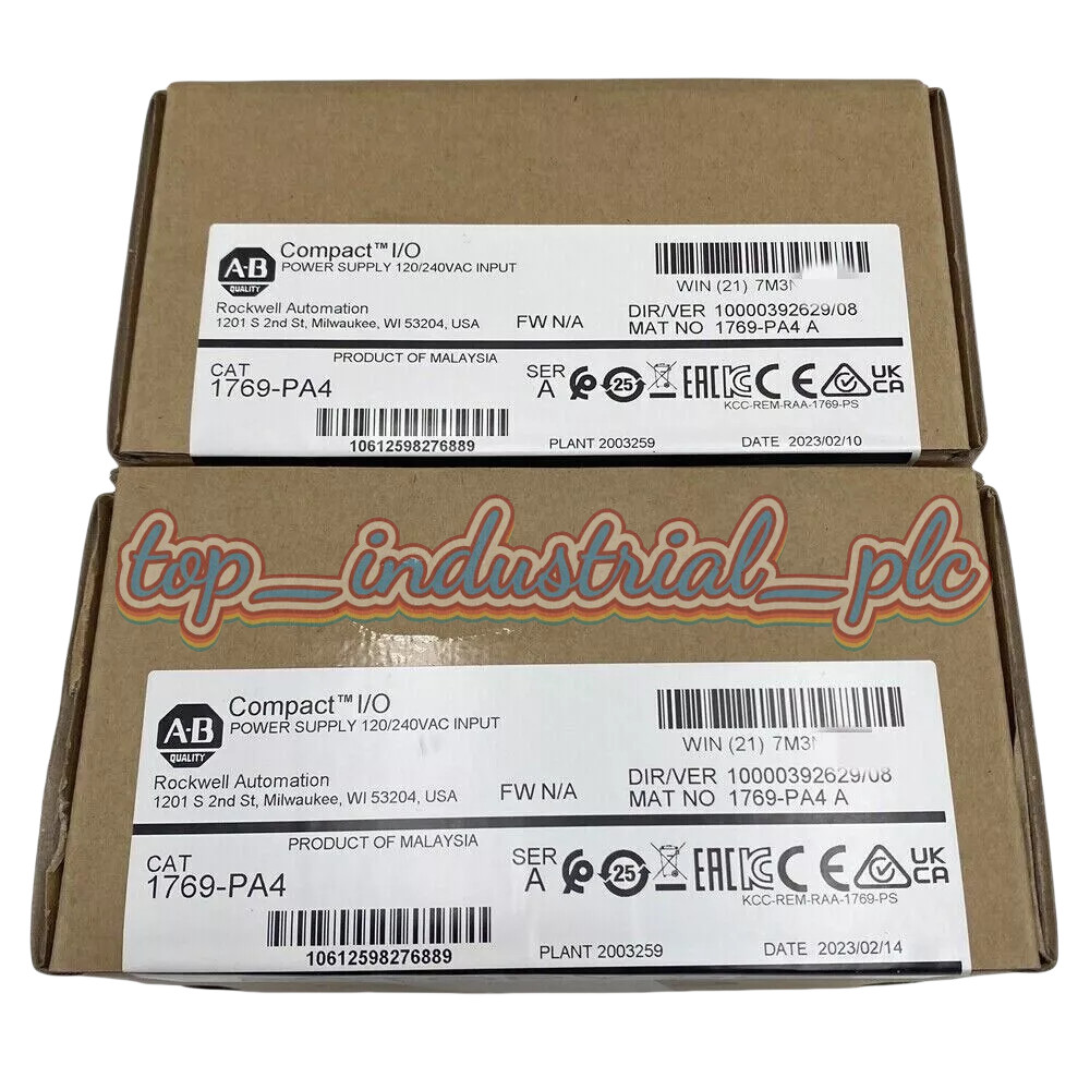 Allen-Bradley New Sealed 1769-PA4 SER A CompactLogix Power Supply 1769PA4