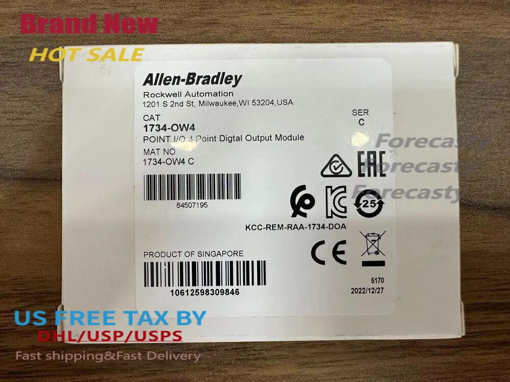 1734-OW4 2022 SER C New Sealed AB POINT I/O 4 Point Digital Output Module