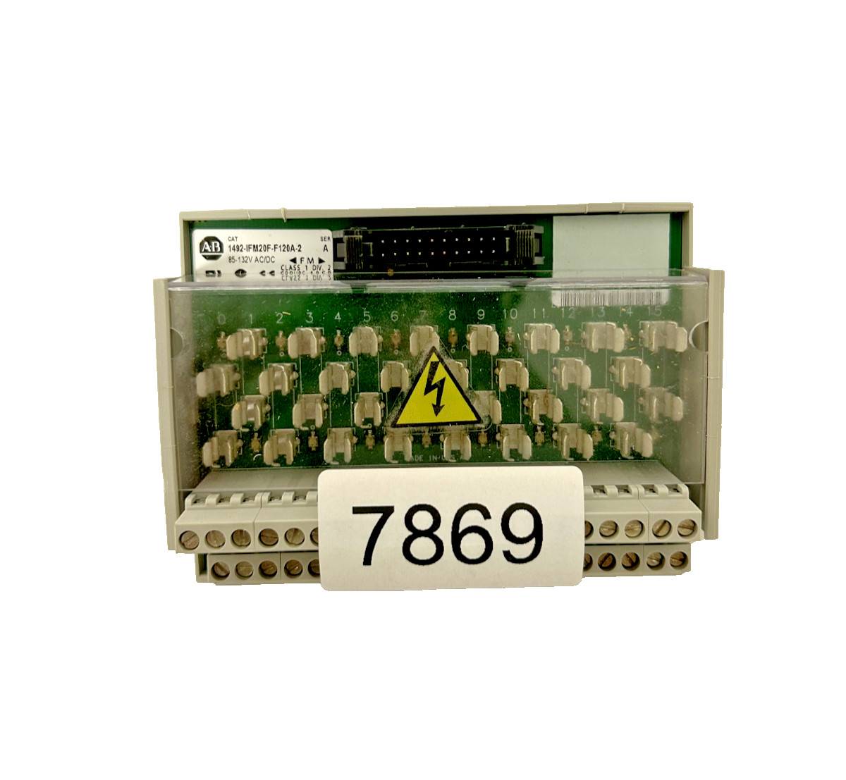 Allen-Bradley 1492-IFM20F-F120A-2 Fusible Analog Interface Module
