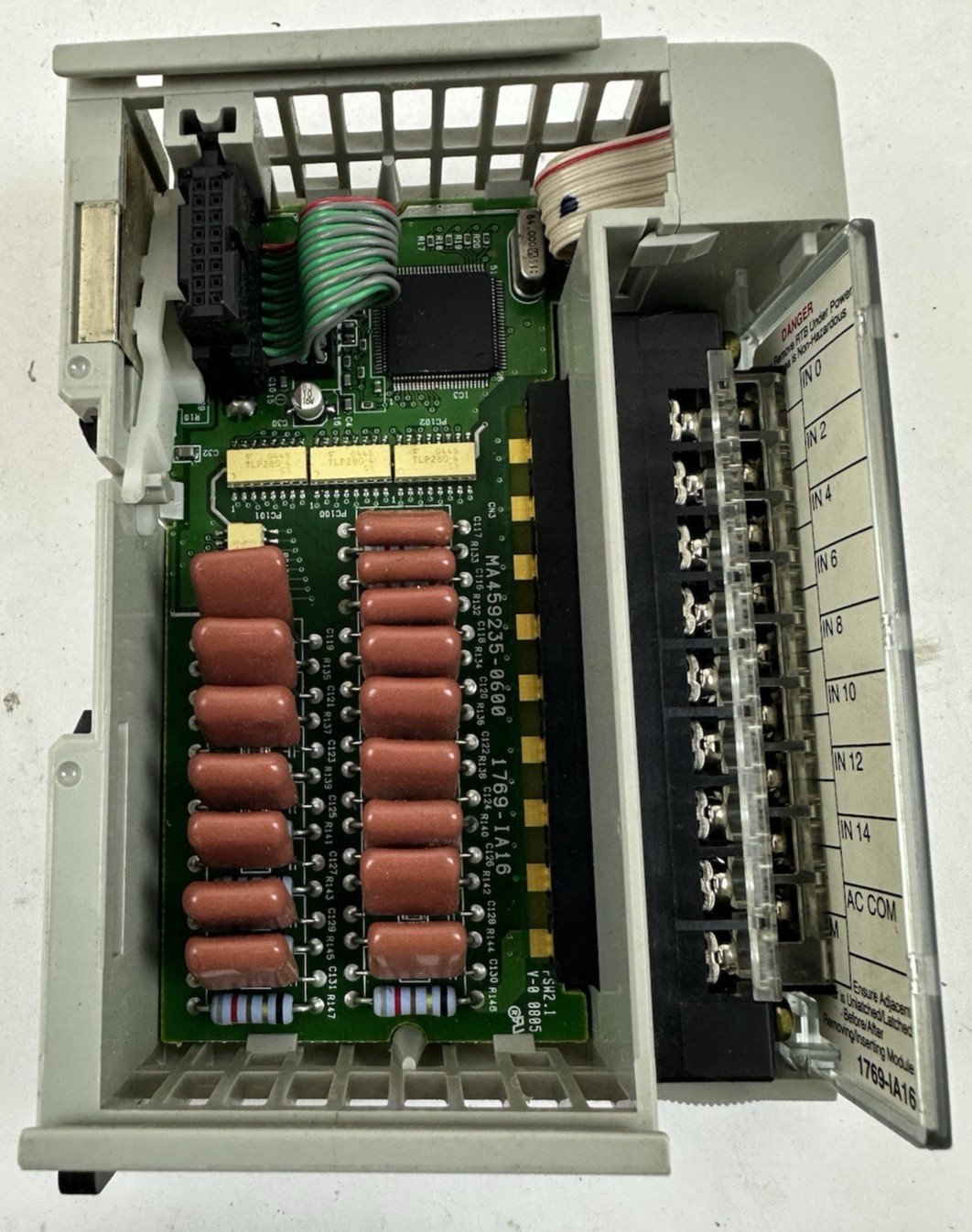 ALLEN-BRADLEY 1769-IA16 SER. A REV. 2 INPUT MODULE F/W REV. 3.1
