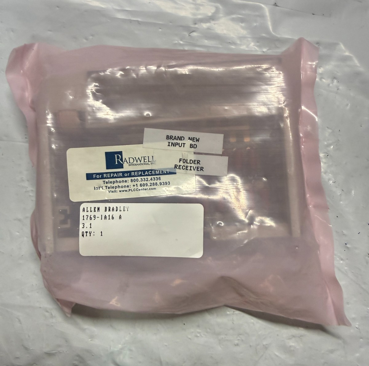 Allen-Bradley 1769-IA16 Compact I/O Digital PLC Input Module PREOWNED