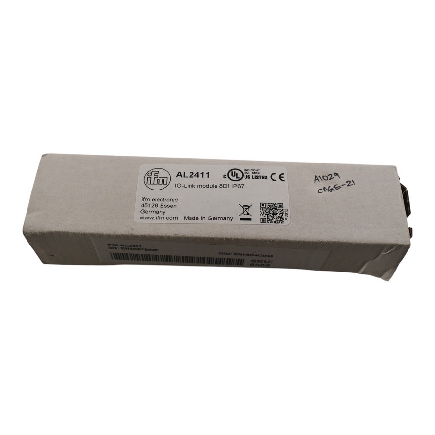 NEW IFM Effector IO-Link CompactLine module AL2411 IO-Link module 8 DI M8 IP 67
