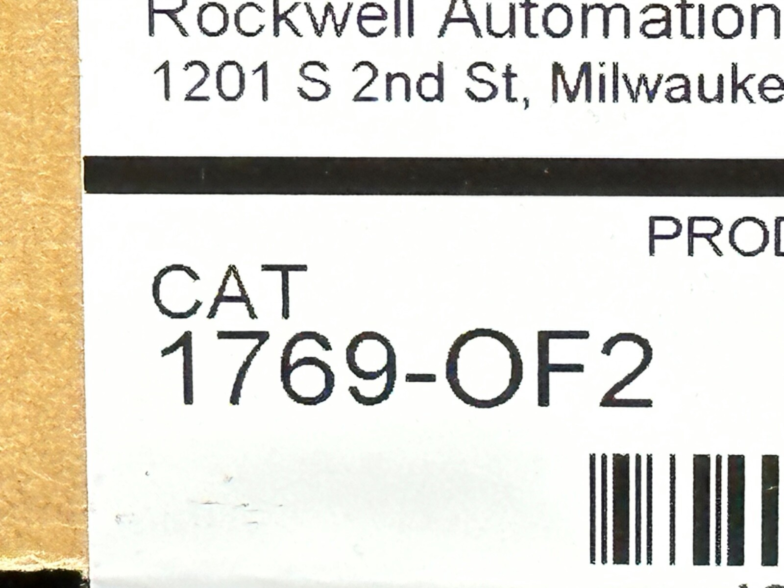 2023 Surplus Open Allen Bradley 1769-OF2 0F2 B Compact I/O Output Module 2 Pt
