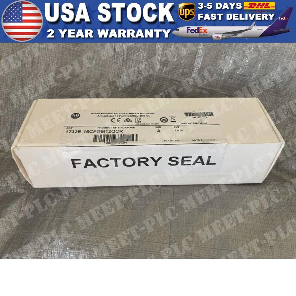 Allen Bradley 1732E-16CFGM12QCR /A ArmorBlock Module *NEW IN BOX* US Free Tax