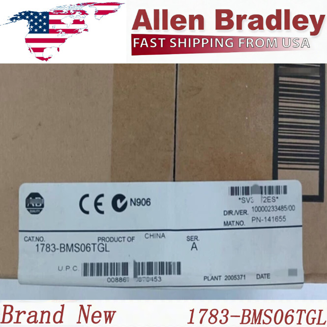 New AB 1783-BMS06TGL STRATIX 5700 ETHERNET MANAGED SWITCH BRAND NEW