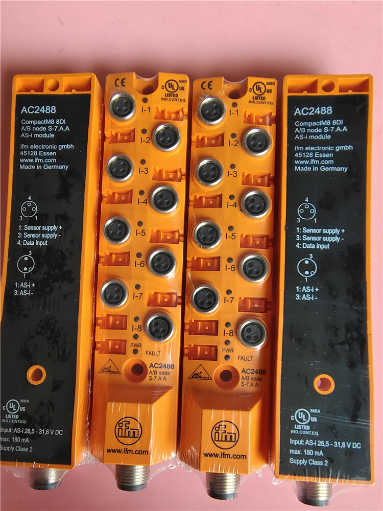 Brand new IFM AC2488 CompactM8 8DI AS-Interface CompactLine module