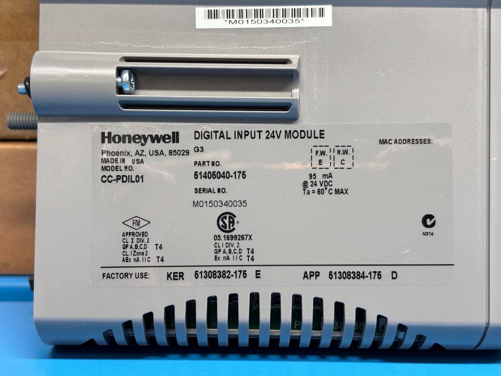Honeywell CC-PDIL01 Digital Input 24V Module 51405040-176 – NEW