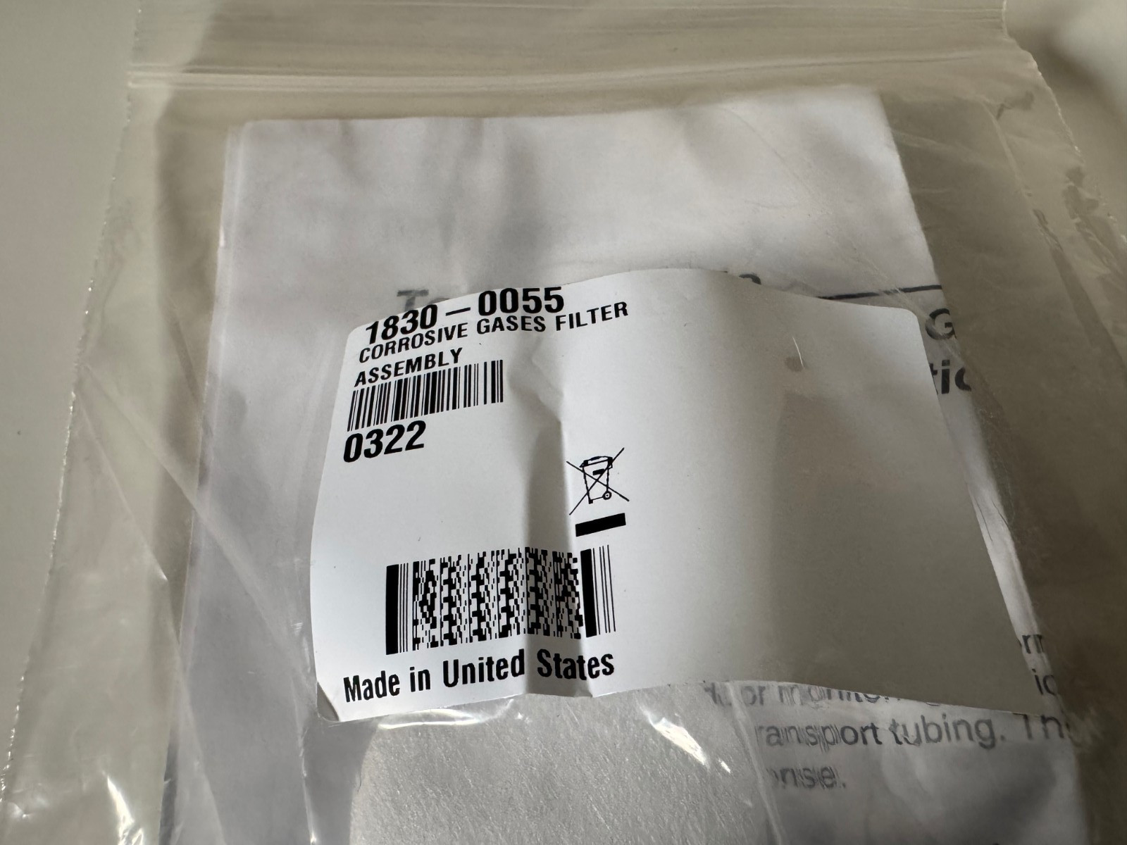 1pcs NEW Honeywell  1830-0055 NF3 dedicated filter free worlwide shipping