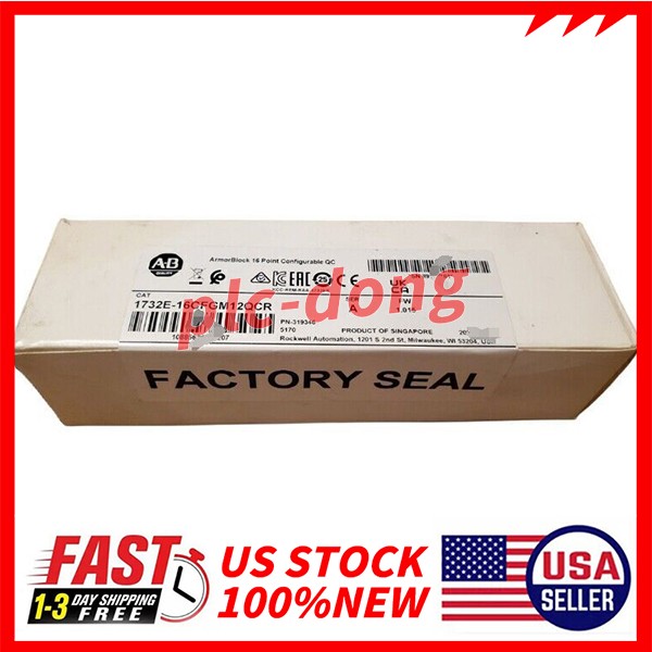 Brand New 1732E-16CFGM12QCR Allen Bradley EtherNet/IP Intelligent I/O Module​