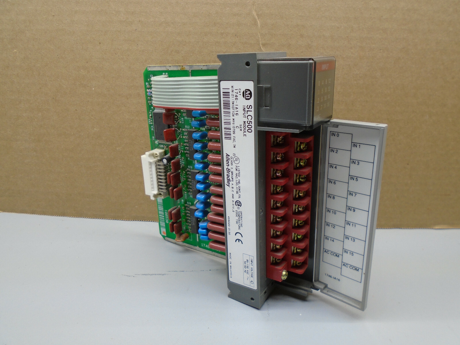 1746-IA16 /C Allen Bradley SLC 500 AC Input Module 1746IA16