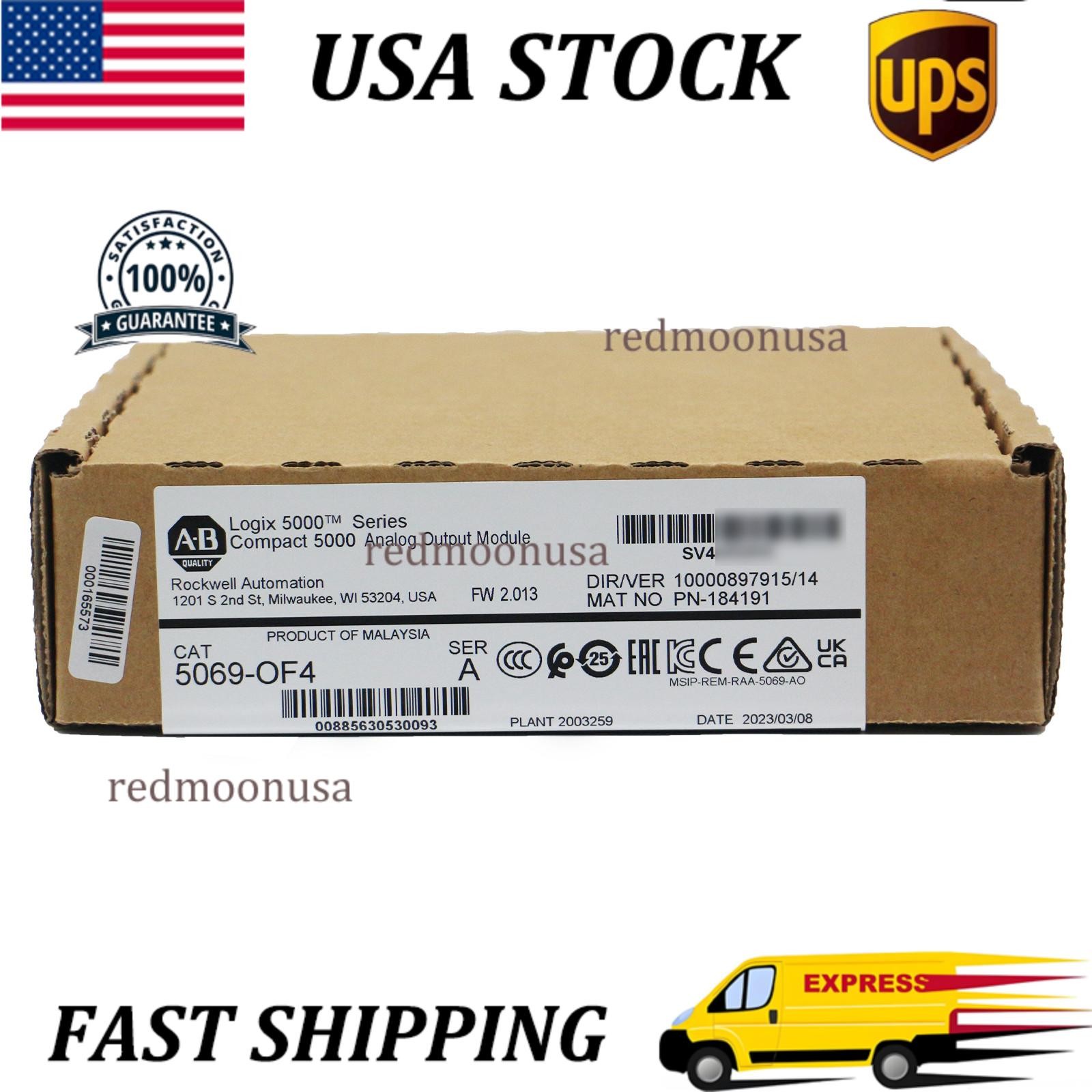 New Factory Sealed AB 5069-OF4 Compact 5000 Analog Output Module 5069OF4