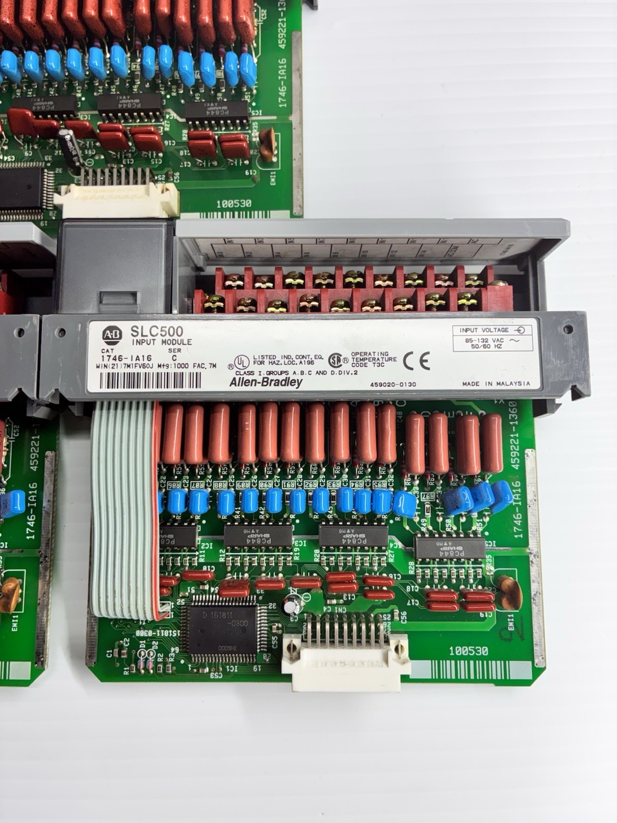 Allen-Bradley 1746-IA16 Ser. C SLC 500 Input Module/Lot of 3
