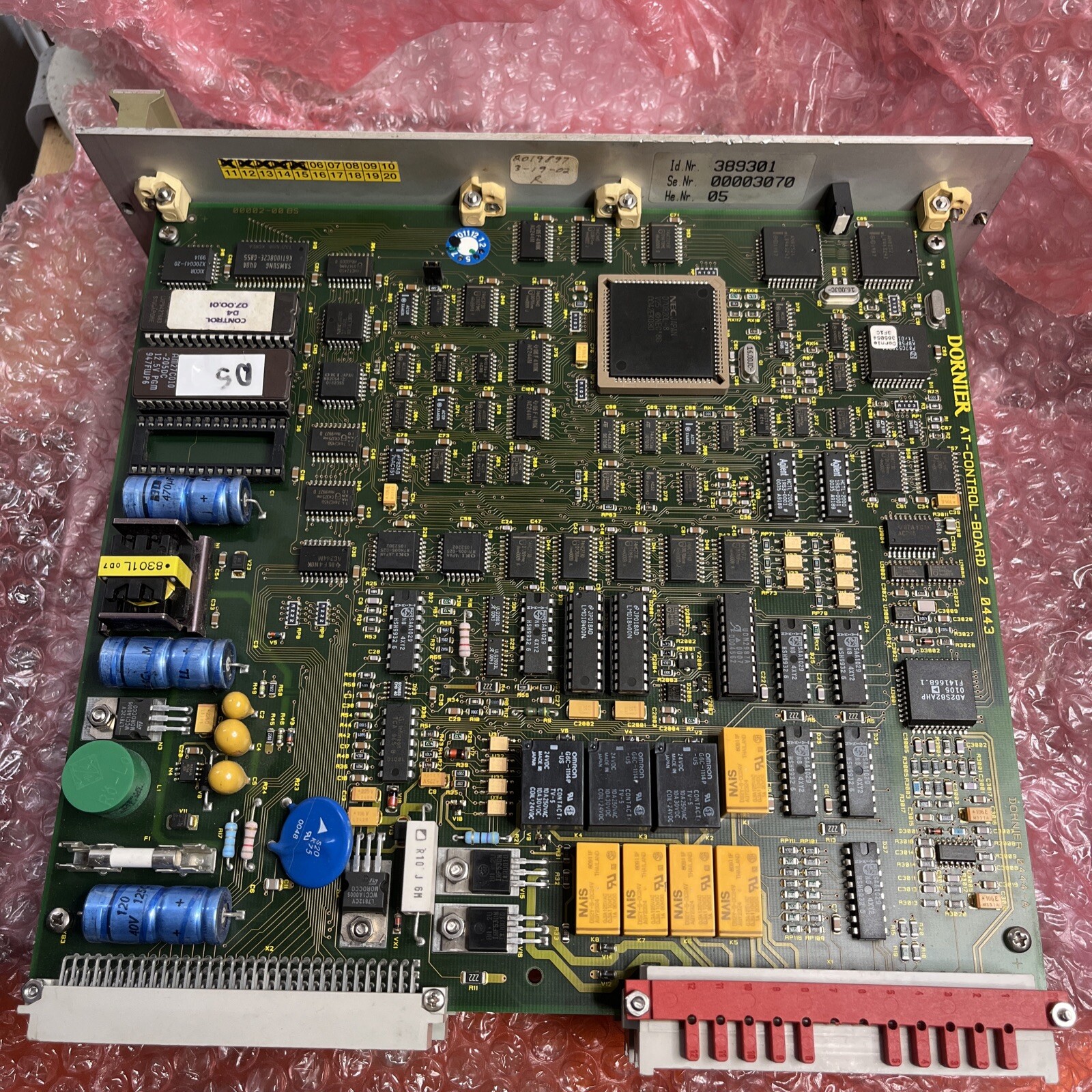 Dornier 389301 PLC Module, AT-Control, 2 PC Boards, 24 VDC, No Risk Free Returns