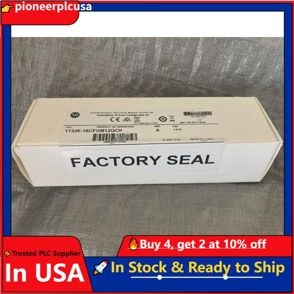 Allen Bradley 1732E-16CFGM12QCR /A ArmorBlock Module *NEW IN BOX* US Free Tax