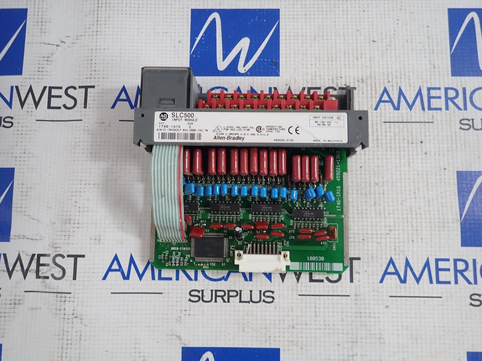 Allen Bradley SLC 500 Input Module 1746-IA16 ser C No door