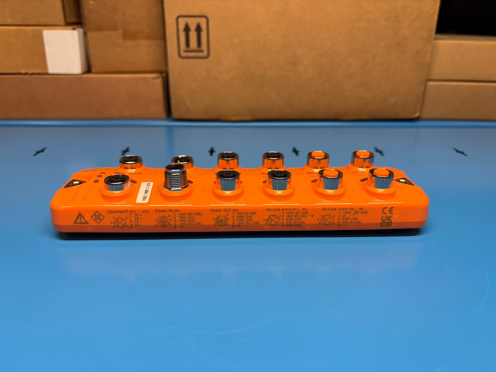 IFM AL1422 I/O-Link Master EtherNet/IP Communication Module – NEW OPEN BOX#F