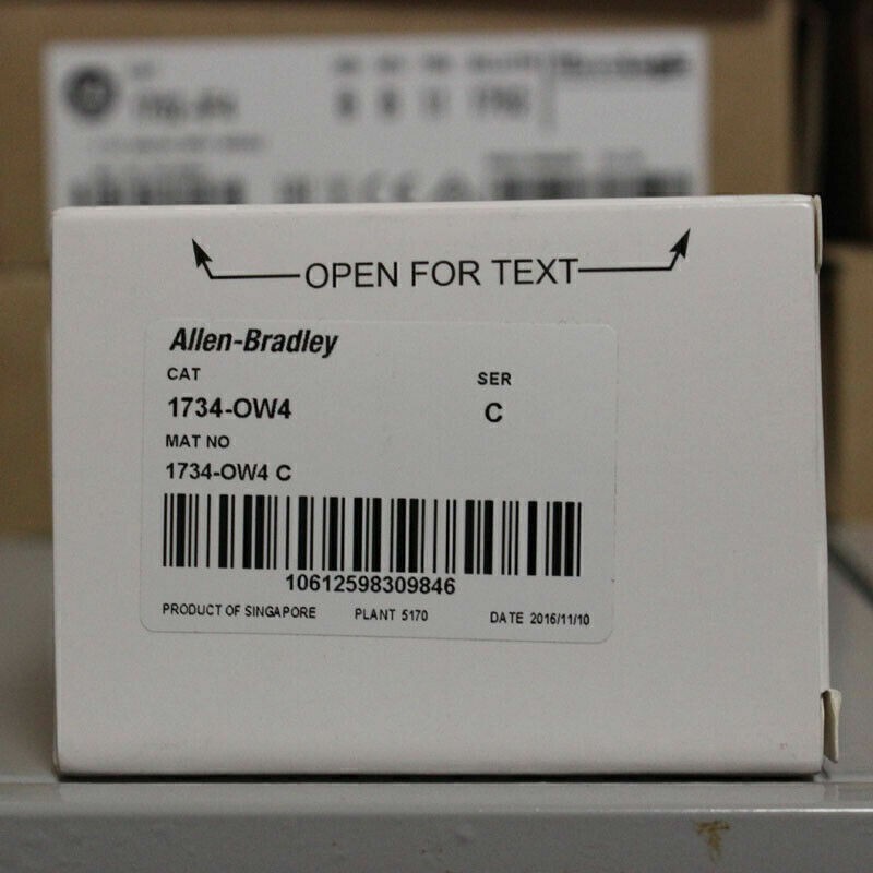 New Sealed AB 1734-OW4 POINT I/O 4 Point Digital Output 1734OW4