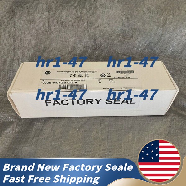 EtherNet/IP Intelligent I/O Module: Brand New Allen Bradley 1732E-16CFGM12QCR​