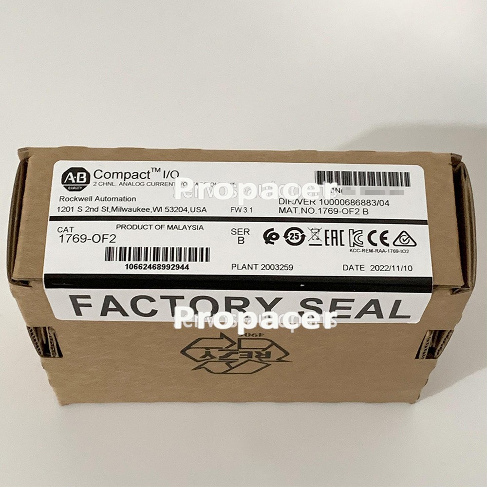 Allen-Bradley 1769-OF2 Series B Compact I/O Analog Output Module AB 1769OF2 NEW