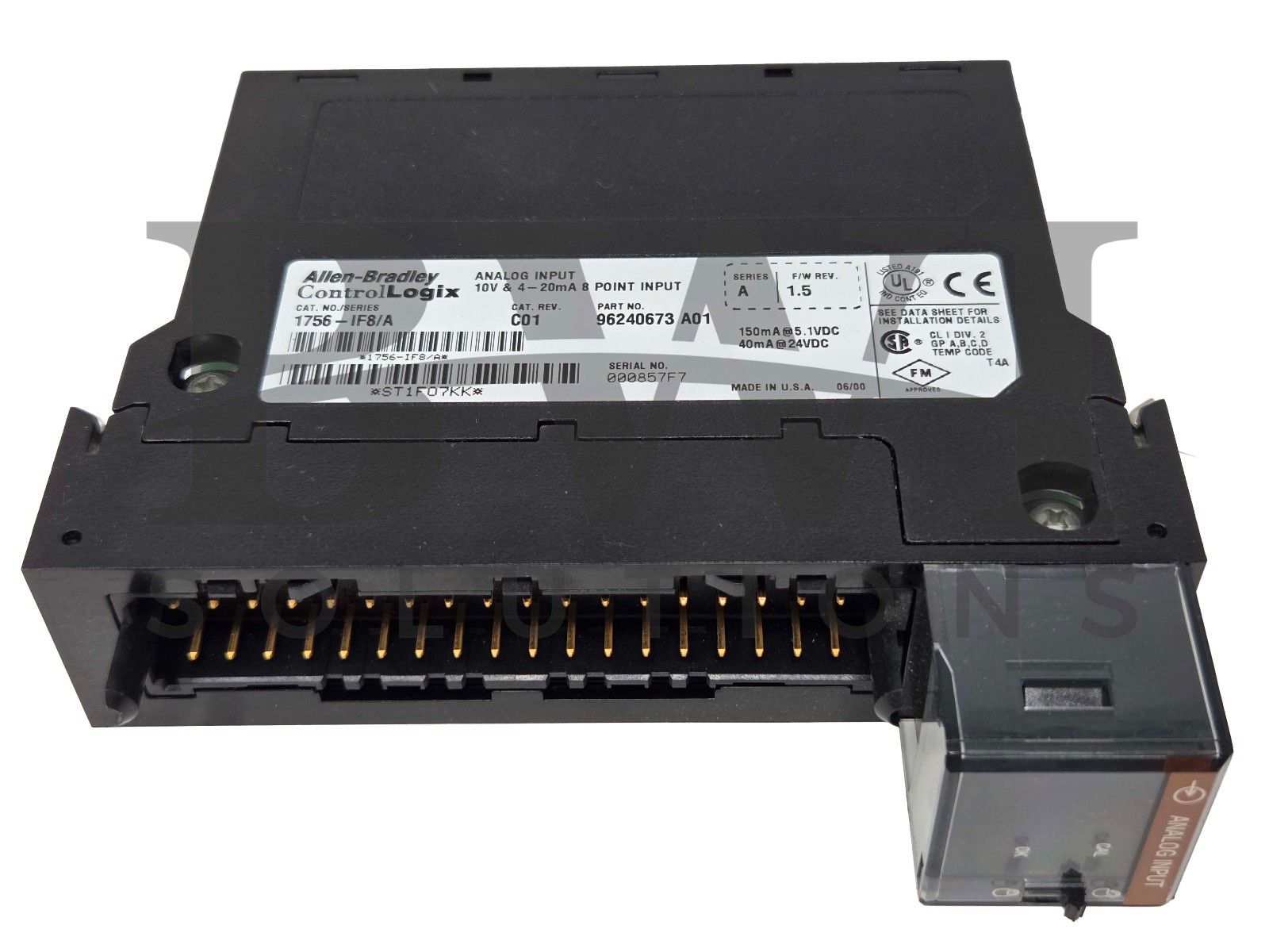 Allen Bradley 1756-IF8 /A ControlLogix 8-Point Analog Input Module 1756IF8