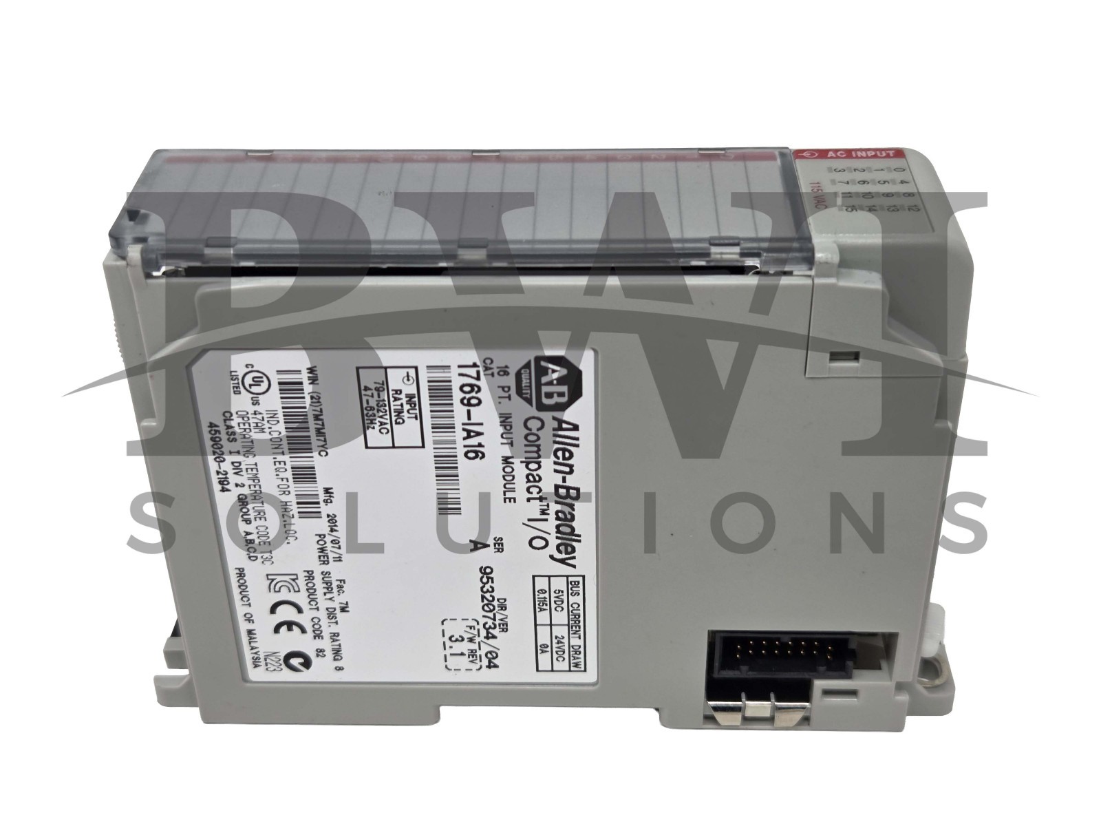 NEW Allen Bradley 1769-IA16 /A Compact I/O 16-Point Input Module Ver 04 1769IA16