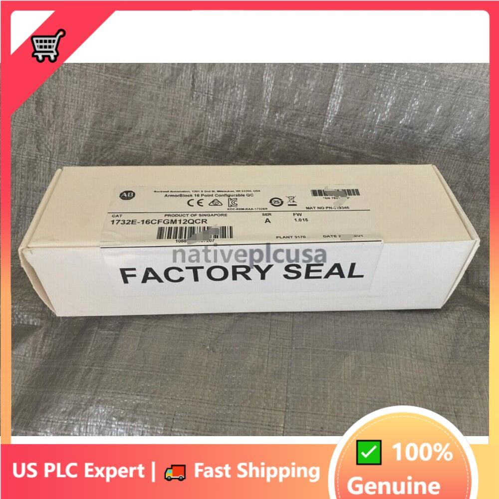 Allen Bradley 1732E-16CFGM12QCR /A ArmorBlock Module *NEW IN BOX* US Free Tax