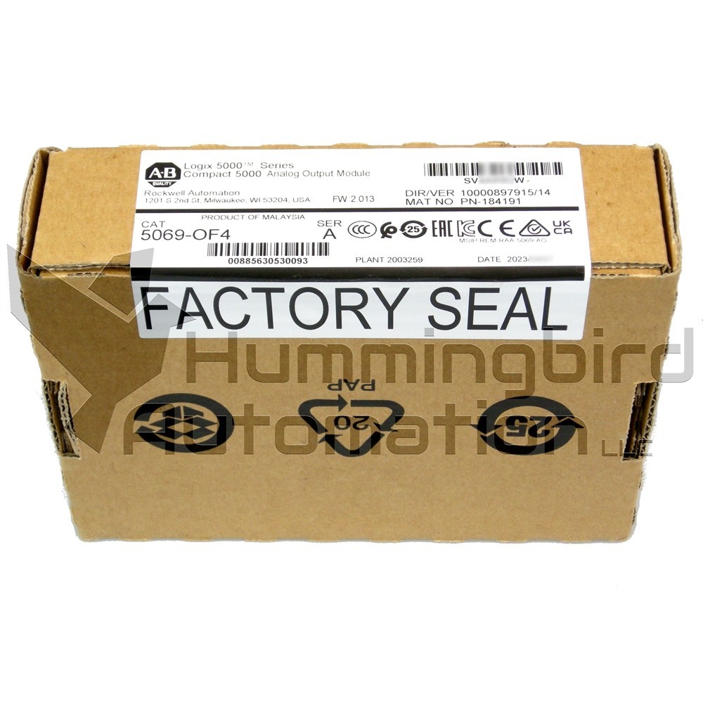 Allen Bradley 5069-OF4 /A Compact Logix 5000 SEALED Surplus Analog *USA SELLER*