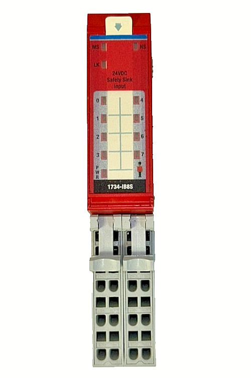 Allen Bradley 1734-IB8S Point Guard Digital I/O Safety Module With Base