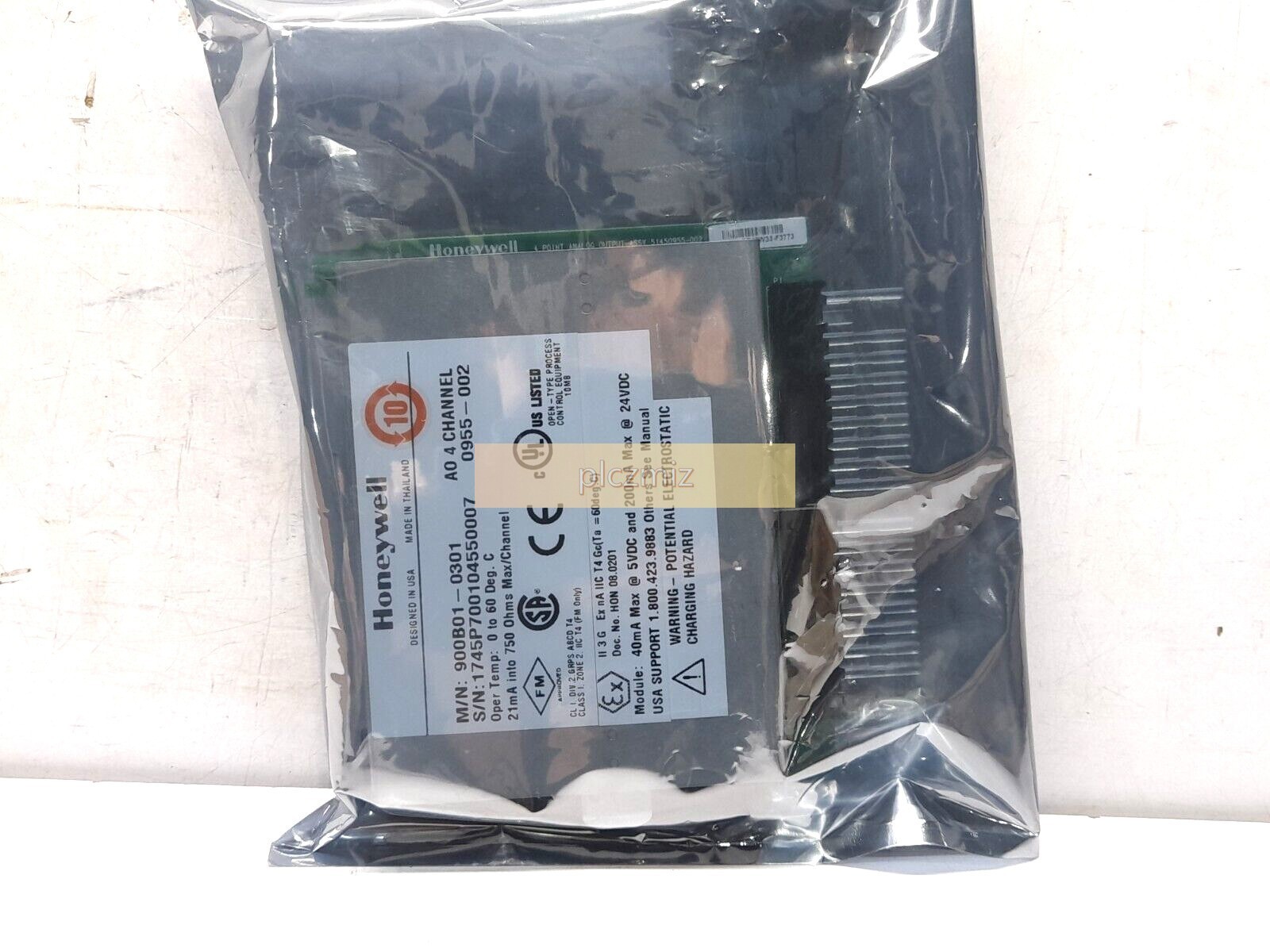 Honeywell 900B01-0301 AO 4 Channel Analog Output Card