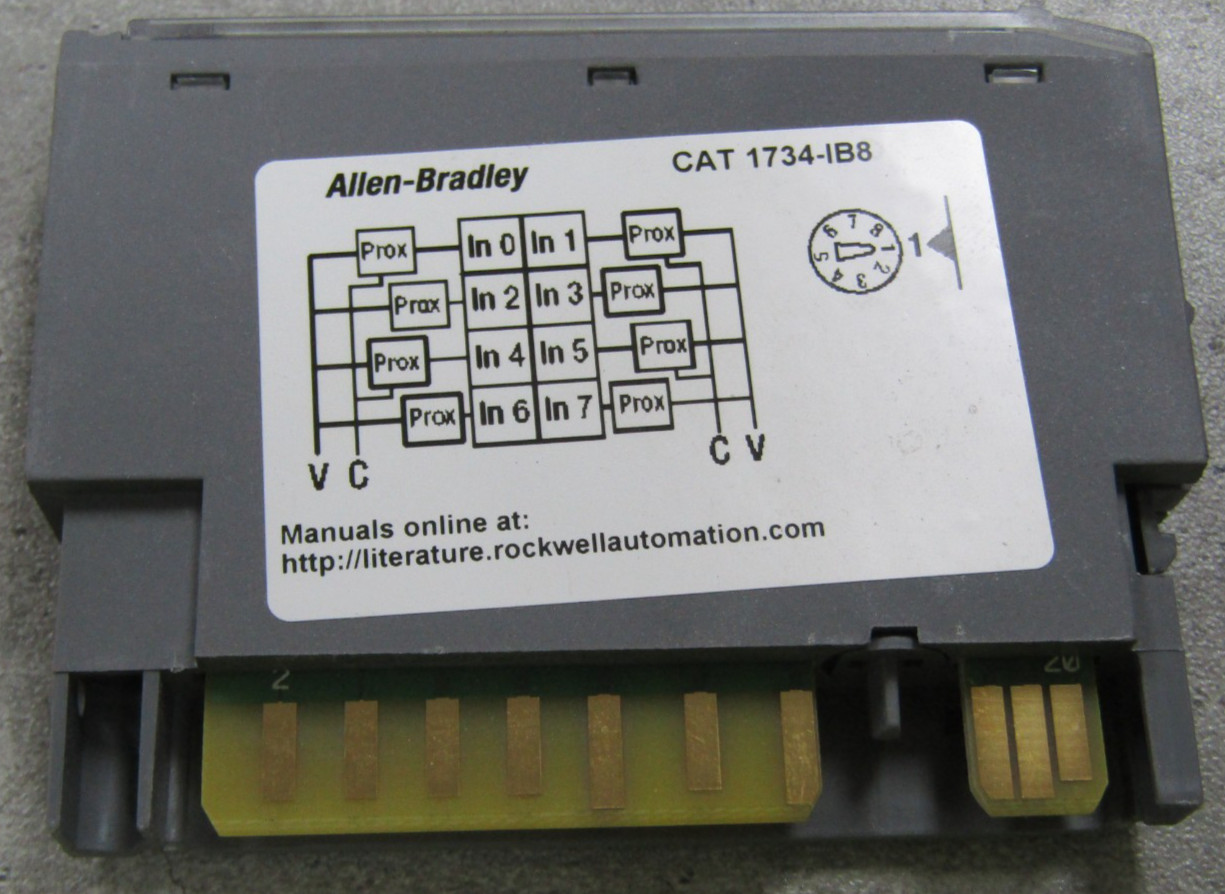 😏 NEW ALLEN-BRADLEY SINK INPUT 24 VDC INPUT 5 VDC BACKPLANE 1734-IB8