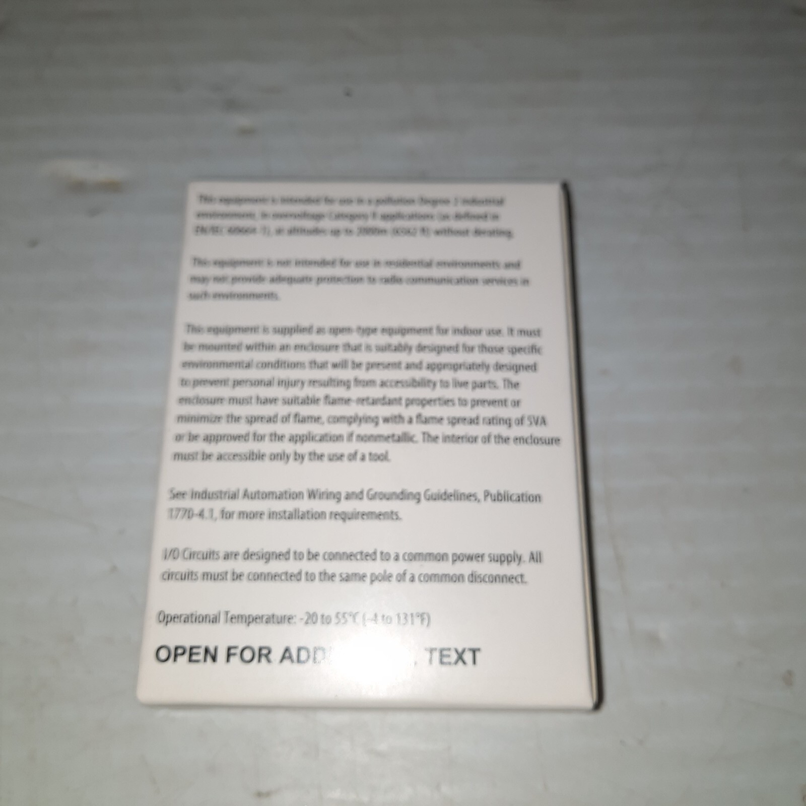 Allen Bradley 1734-OW4 I/O 4 Point Digital Output Module Ser. C New in Box