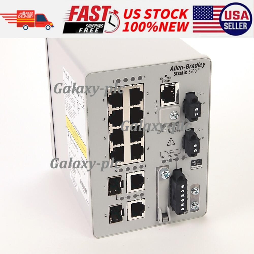 New Factory Sealed 1783-BMS10CGP / A Port Managed Ethernet Switch 1783-BMS10CGP
