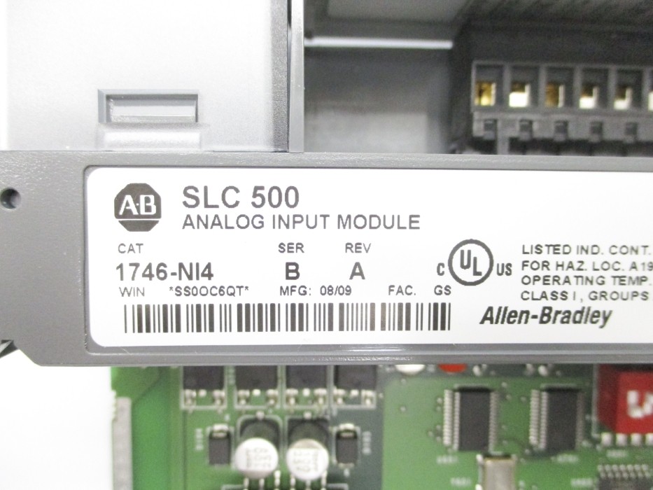 ALLEN BRADLEY 1746-NI4 SER. B -/+10VDC NSNP