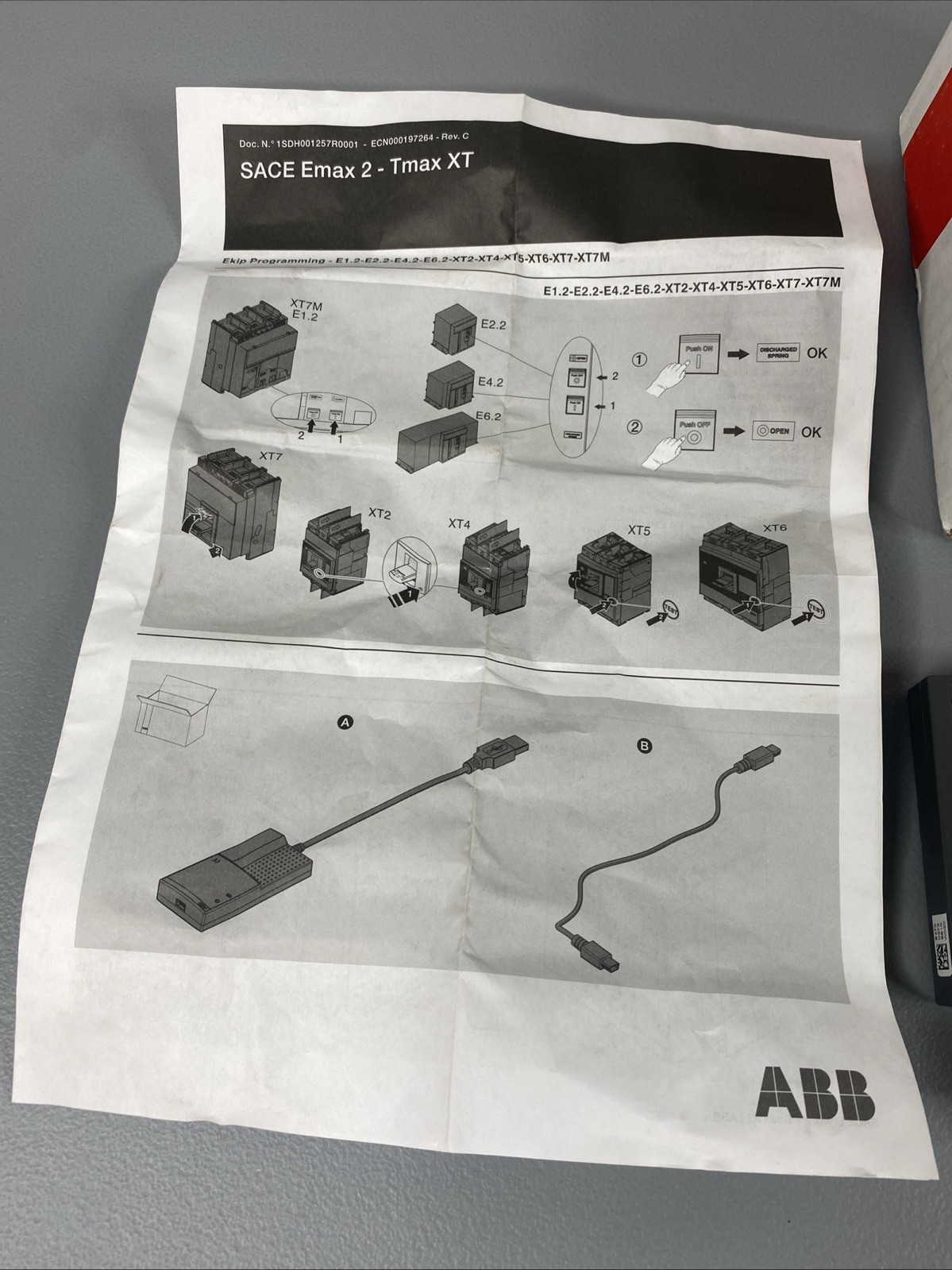 ABB 1SDA076154R1, EKIP PROGRAMMING EMAX2 – TMAX XT Made In Italy New In Box