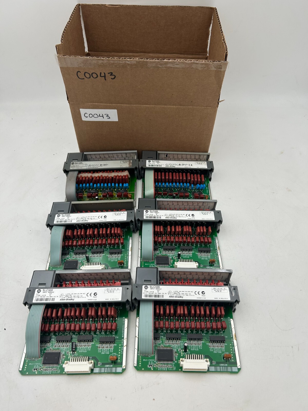 Allen-Bradley 1746-IA16 SLC 500 Input Module – Lot of 6