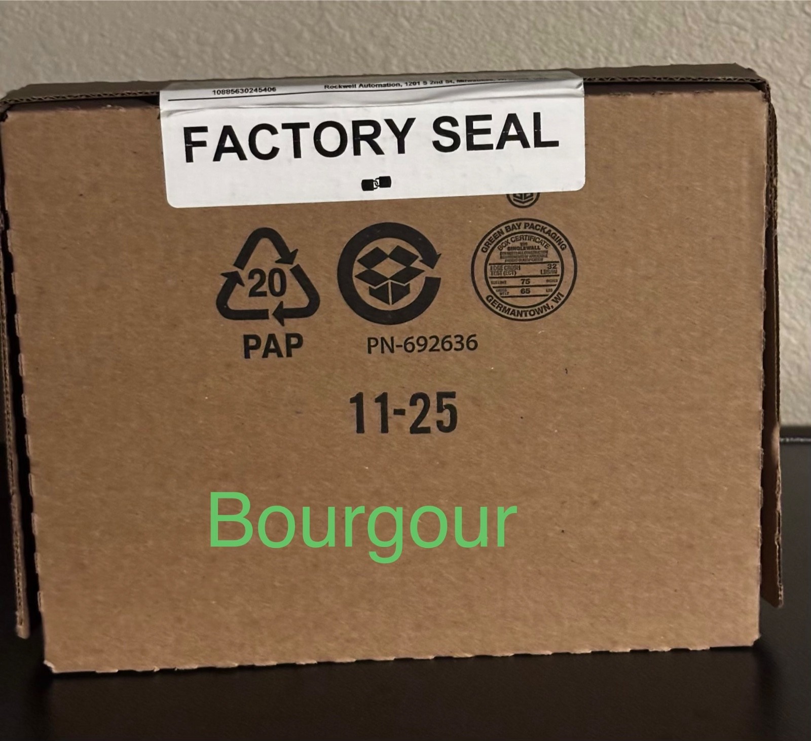 ALLEN BRADLEY 1756-IF8I SER B 1756-1F8I ControlLogix 8 point Analog Input F2025