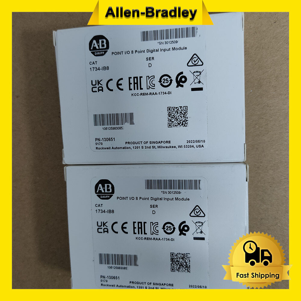 New Sealed AB 1734-IB8 8Point Digital Input Module 2023 Allen-Bradley1734IB8 TX