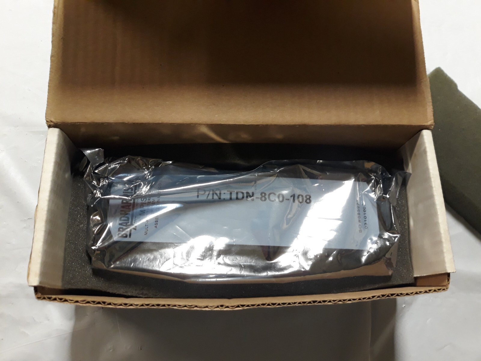 BRAD HARRISON DEVICNET ACTIVE I/O MODULE 16 INPUT TDN-8C0-108 BUS STOP