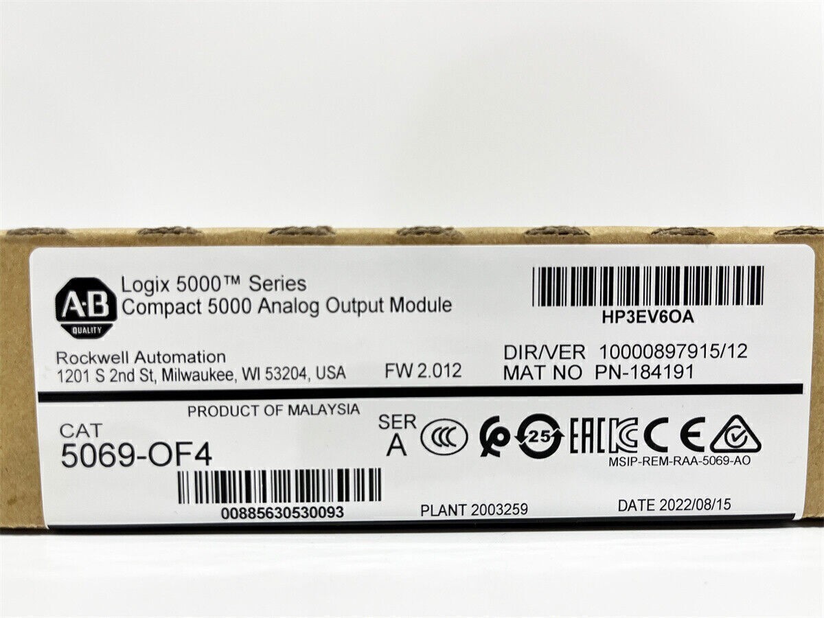 5069-OF4 Compact 5000 Analog Output Module Made By AB 5069OF4