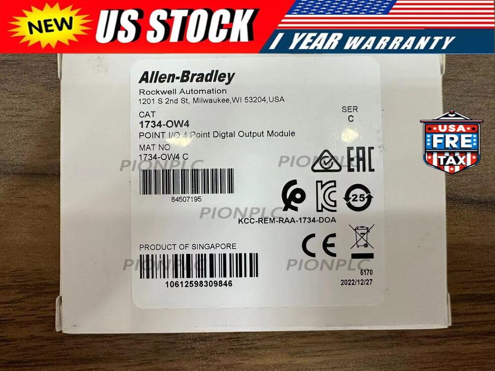 1734-OW4 2022 SER C New Sealed AB POINT I/O 4 Point Digital Output Module