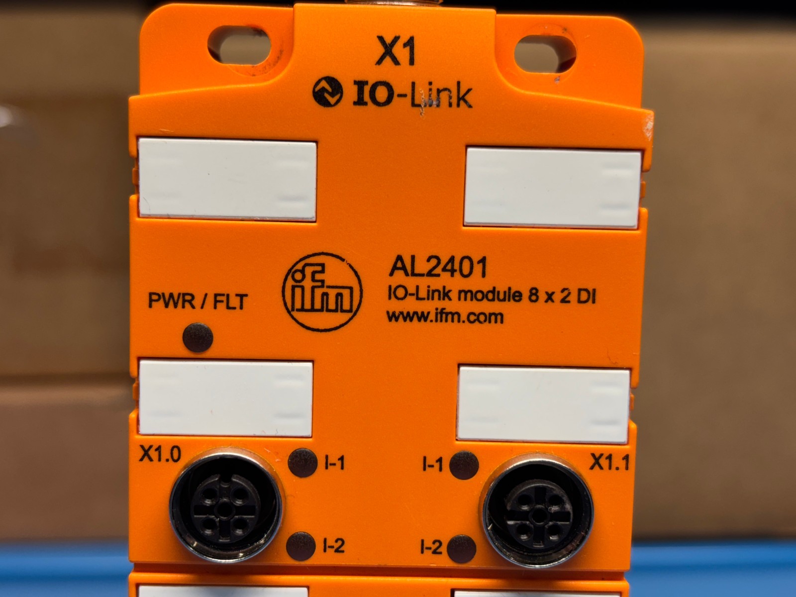 IFM AL2401 I/O-Link CompactLine 8 x 2 DI Input/Output Module – NEW OPEN BOX