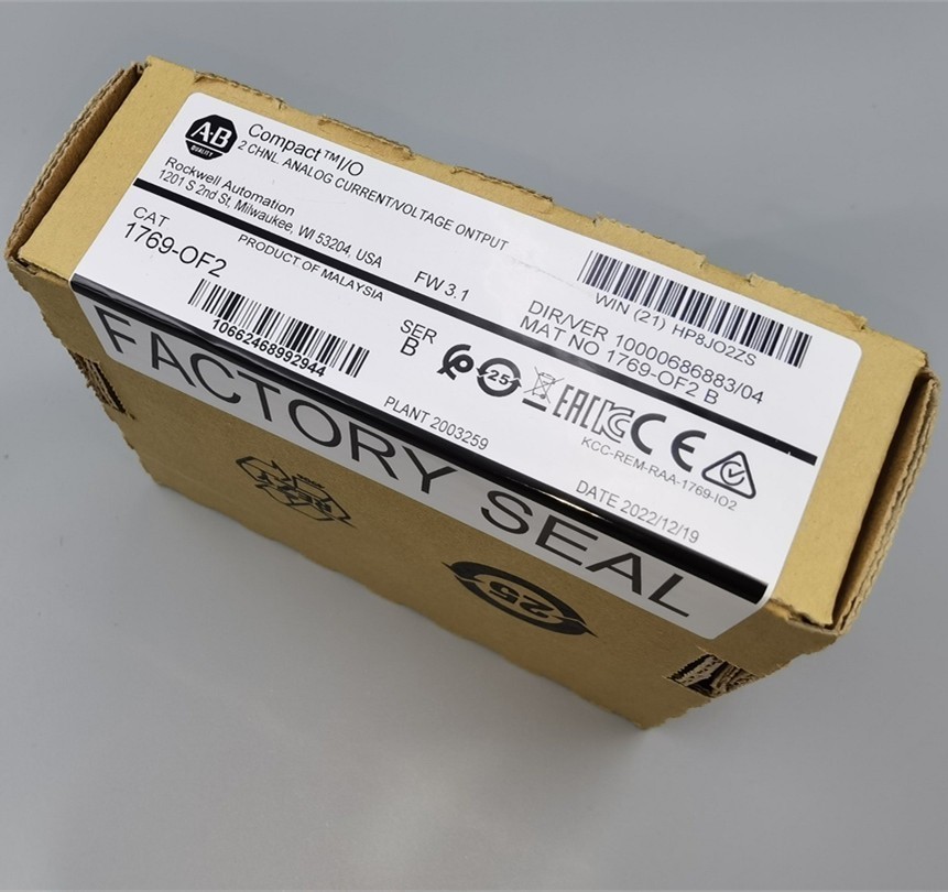 New AB 1769-OF2/B CompactLogix 2 Pt A/O C and V Module 1769OF2 serB US Free Ship