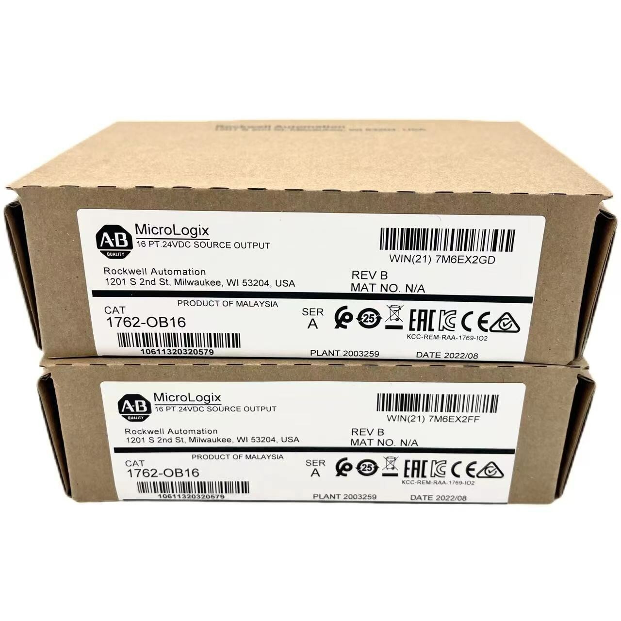 New AB 1762-OB16 Industrial Drive Free Shipping New in Box Factory Sealed PLC US