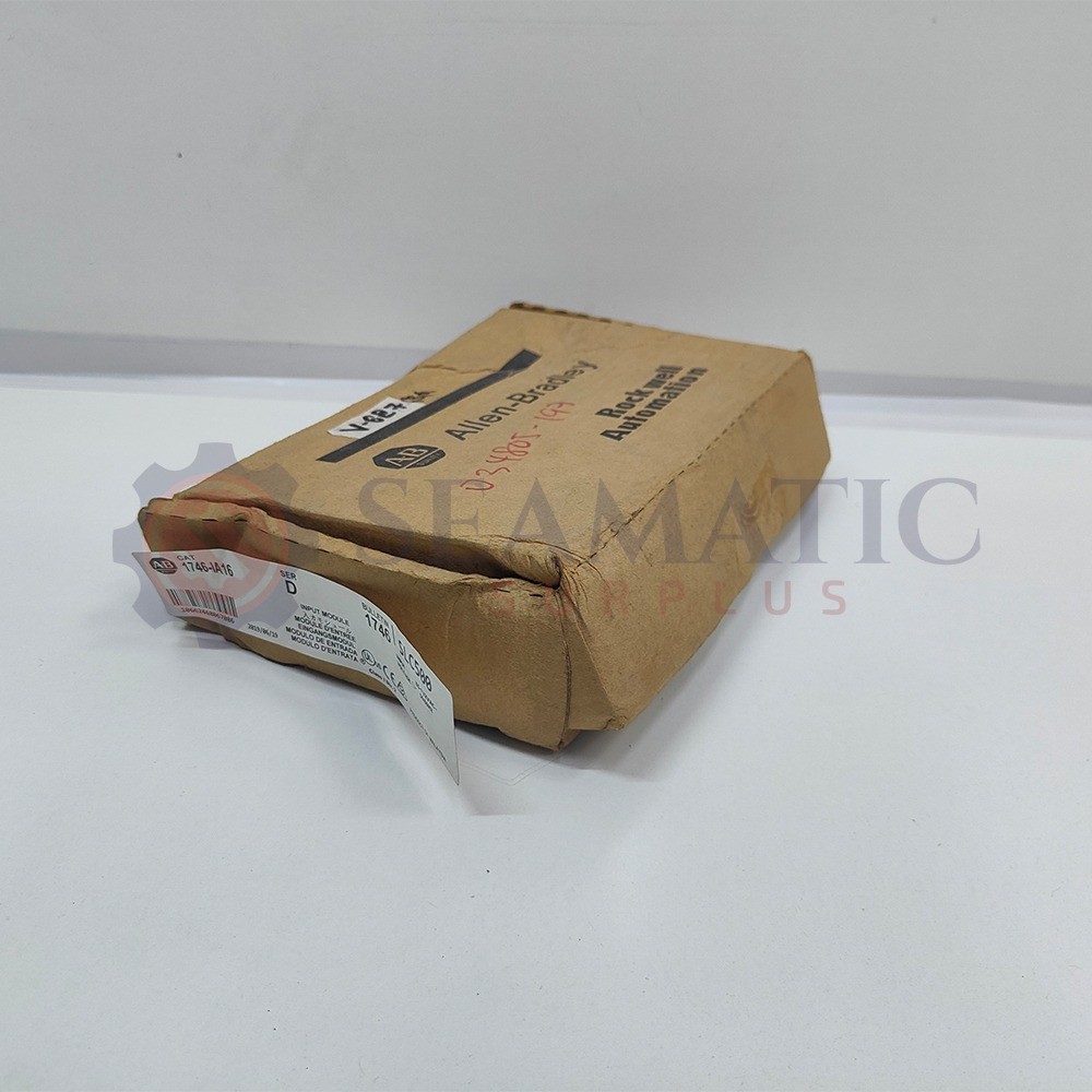Allen Bradley 1746-IA16 SER D INPUT MODULE, V#627